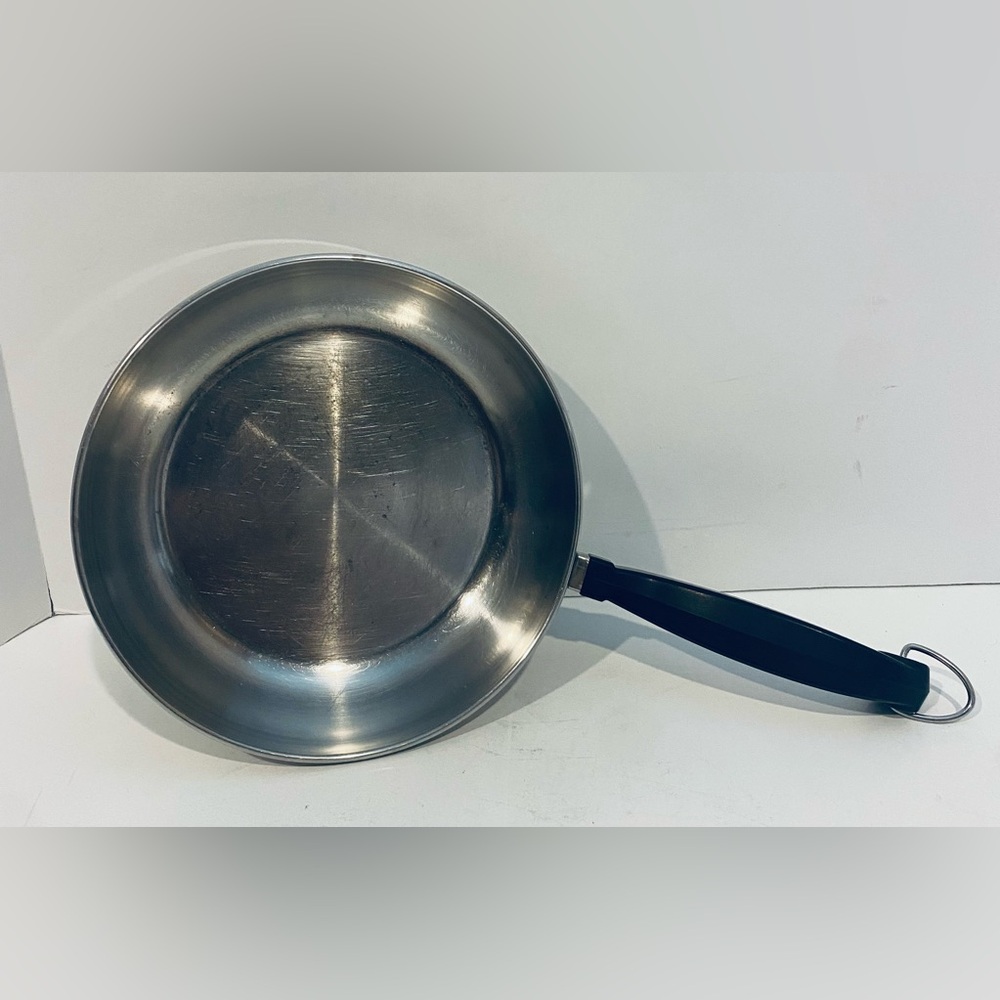 Faberware impact bonded 18/10 Stainless Steel 8” cooking pan skillet